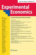Experimental Economics